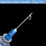 Luer Lock Syringe Needles - 5 Pack, 23 Gauge