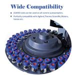 Clear Autosampler Vials for HPLC - 100 Pack