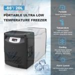 20L Portable Ultra-Low Temp Lab Freezer Box