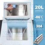 20L Portable Ultra-Low Temp Lab Freezer Box