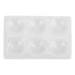 Baluue 6-Well Porcelain Spot Plate for Labs