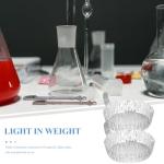 50pcs Aluminum Weighing Dishes for Lab Use