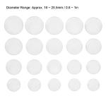 20PCS Watch Glass Covers Set for Laboratory Use