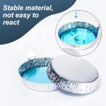 Cunguv Aluminum Weigh Boats, 100 Large Trays