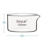 Borosilicate Crystallizing Dish with Spout - 500ml