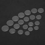 20PCS Watch Glass Covers Set for Laboratory Use
