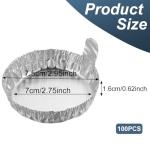 Cunguv Aluminum Weigh Boats, 100 Large Trays