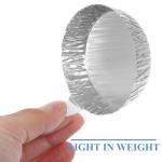 50pcs Aluminum Weighing Dishes for Lab Use