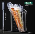 Teenitor 15-Pack Disposable 1Ml Transfer Pipettes