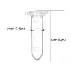500-Pack BKMAMLAB 2ml Microcentrifuge Tubes