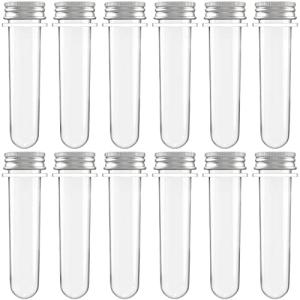 12 Plastic Test Tubes - 45ml for Science & Fun
