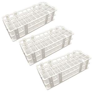 3-Pack Detachable Plastic Test Tube Rack