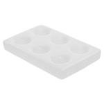 Baluue 6-Well Porcelain Spot Plate for Labs