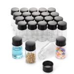 24pcs 7ml Glass Vials with Lids for Labs