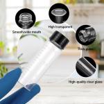 36-Pack 15ml Glass Vials with Lids & Scale