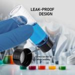 36-Pack 15ml Glass Vials with Lids & Scale