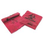 Red 1-Gallon Infectious Waste Bags - 200 Count