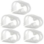 Adjustable Plastic Tubing Clamps - 5 Pack