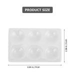 Baluue 6-Well Porcelain Spot Plate for Labs