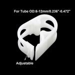 Adjustable Plastic Tubing Clamps - 5 Pack