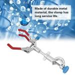 Adjustable 3-Prong Lab Clamp for Flasks & Tubes