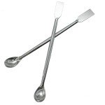 10PCS Stainless Steel Lab Spoon and Spatula Set
