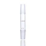 Glass Straight Connecting Adapter 70mm 24/40 Joints