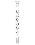 Vigreux Distillation Column Glass Fractionator 24/40 Fitting