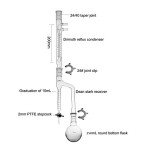Laboy Glass Dean Stark Apparatus Kit for Distillation