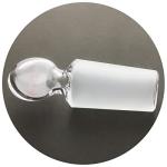 Penny Head Hollow Glass Stoppers for 24/40 Joints - 5 Pack