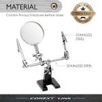 Helping Hand Magnifier with Clamp and Stand