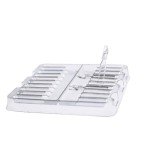 ALWSCI 250µl Polyspring Clear Glass Inserts - 100 Pack