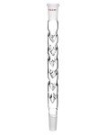 Vigreux Distillation Column Glass Fractionator 24/40 Fitting