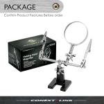 Helping Hand Magnifier with Clamp and Stand