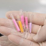 ALWSCI 250µl Polyspring Clear Glass Inserts - 100 Pack