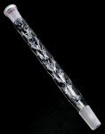 Vigreux Distillation Column Glass Fractionator 24/40 Fitting