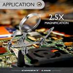 Helping Hand Magnifier with Clamp and Stand