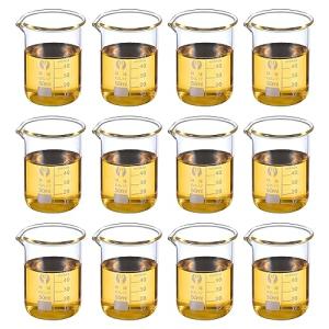 50ml Borosilicate Glass Beaker Set - 12 Pack