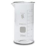 250ml Tall Form Graduated Beaker - Borosilicate Glass