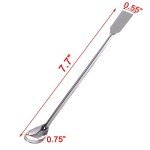 10PCS Stainless Steel Lab Spoon and Spatula Set