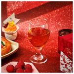 Patelai 6-Piece Clear Glass Stemmed Goblet Set