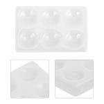 Baluue 6-Well Porcelain Spot Plate for Labs