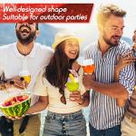 Patelai 6-Piece Clear Glass Stemmed Goblet Set