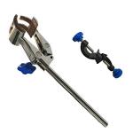 4-Prong Cork-Coated Lab Clamp with Stand Clip