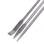 15-Piece Stainless Steel Lab Spatula Set