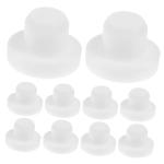 10pcs Silicone Stopper Plugs for Bottles & Pots