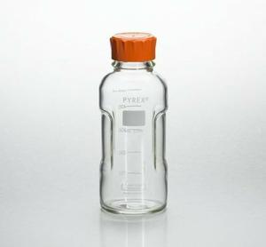 Pyrex 250ML Slimline Glass Media Bottles - Set of 4