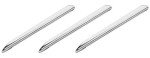 EISCO 3-Pack Stainless Steel Spatula Scoops