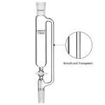 Labasics 100ml Borosilicate Pressure Equalizing Funnel