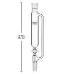 Labasics 100ml Borosilicate Pressure Equalizing Funnel